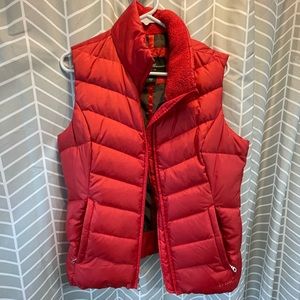 Eddie Bauer lightly used puffy vest